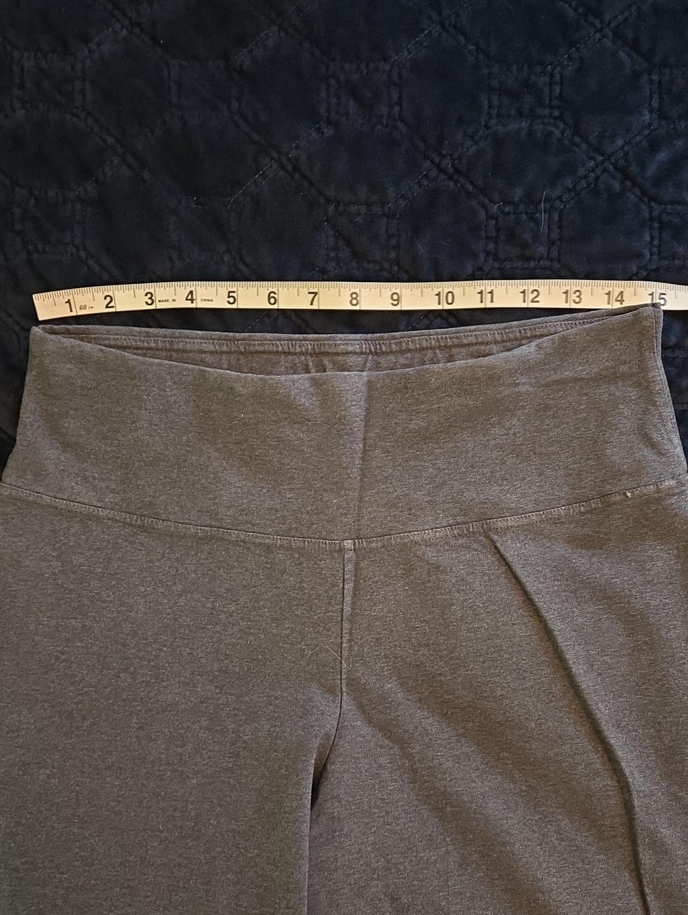 PACT Organic Cotton Airplane Wide Leg Pant in Charcoal Heather - Picture 7 of 11